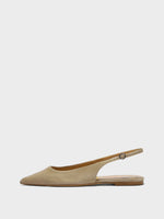 Annora Suede Slingback Flats - Image 1