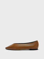 Betty Square-Toe Ballet Flats - Image 1