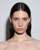 Elona Large 18kt Gold-Plated Hoop Earrings - Image 3