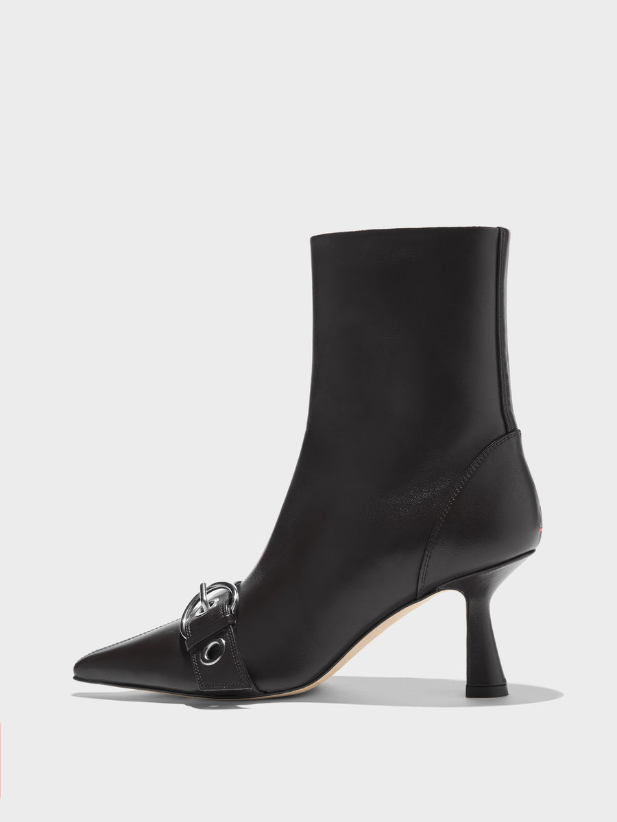 Halima Eyelet Pointed Boots