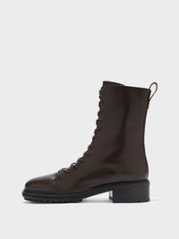 Isa Lace-Up Ankle Boots