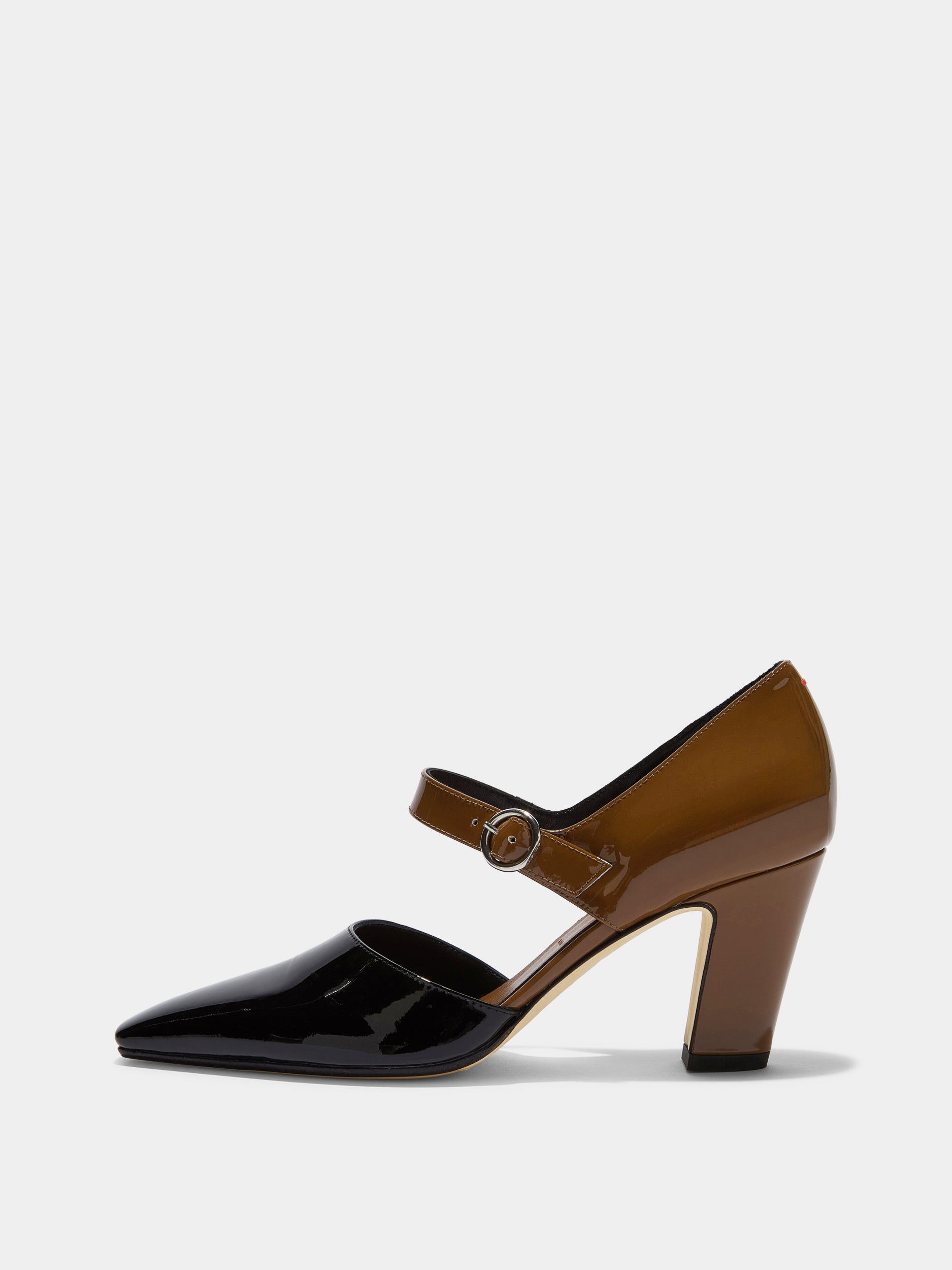 Isidora Duo-Tone Mary-Jane Pumps - Image 1