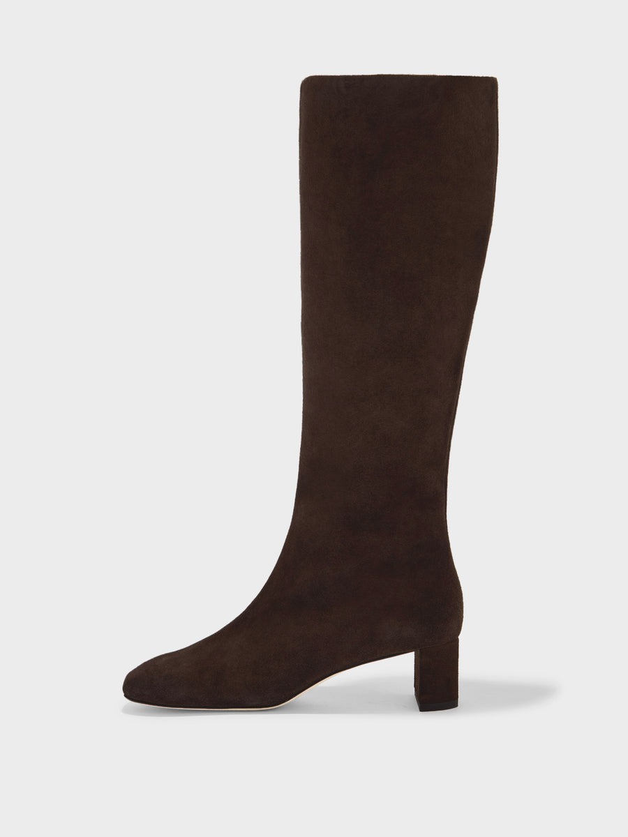 Marty Suede Knee-High Boots