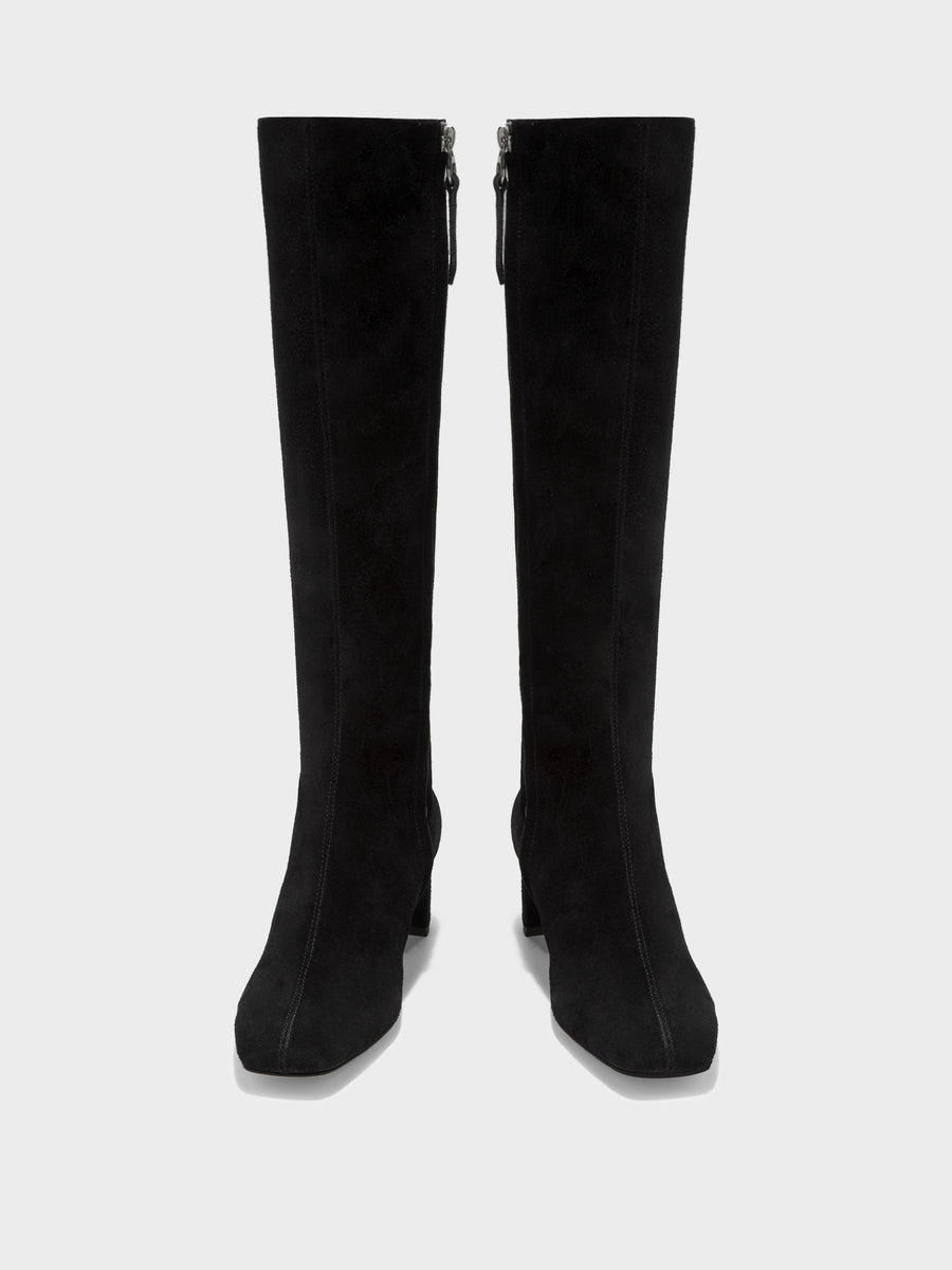 Marty Suede Knee-High Boots