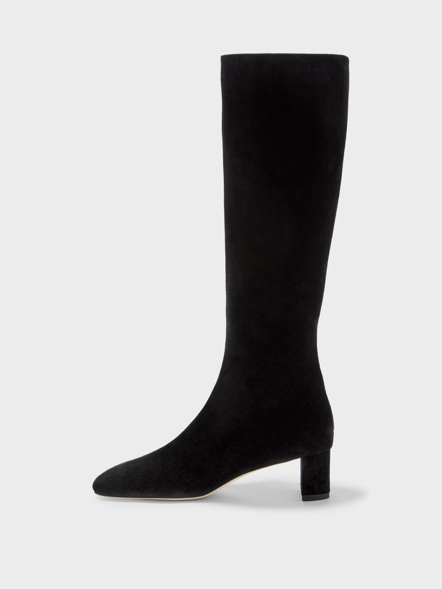 Marty Suede Knee-High Boots