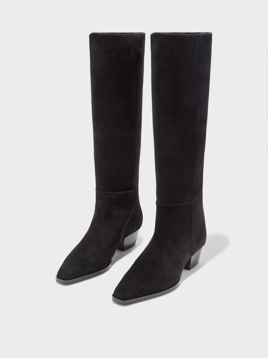 Medea Suede Knee-High Boots