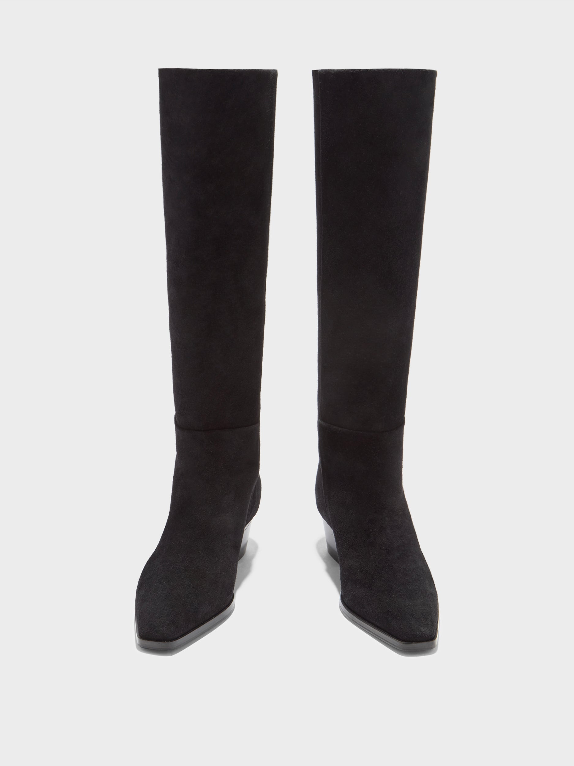 Medea Suede Knee-High Boots - Image 5