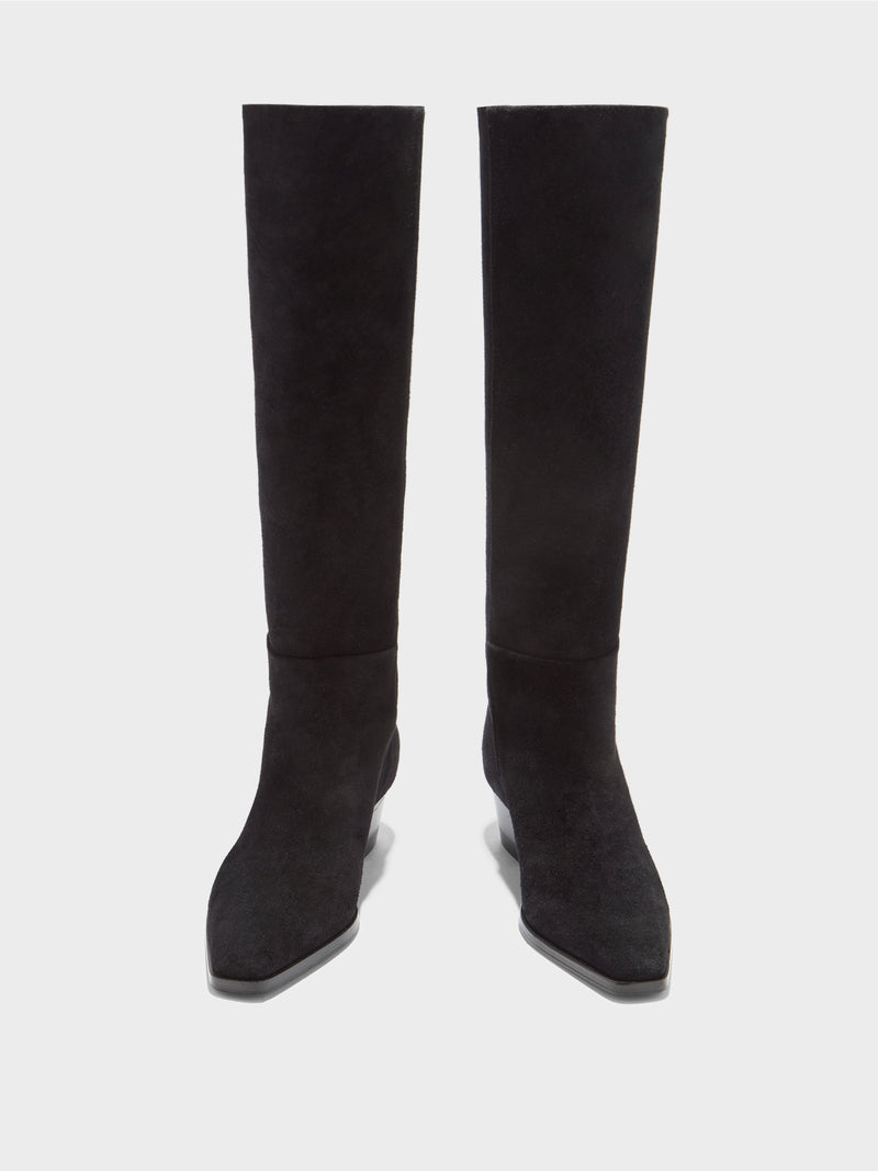 Medea Suede Knee-High Boots