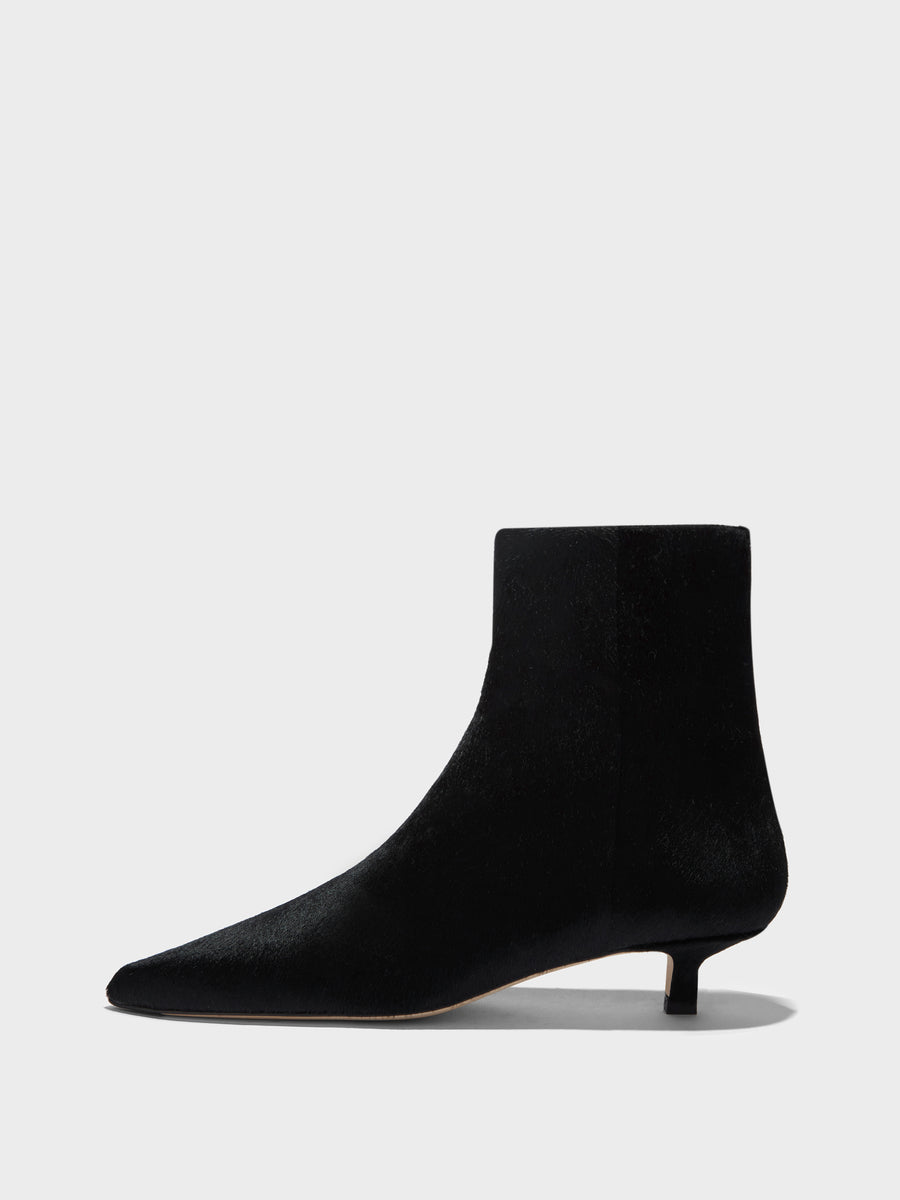 Sofie Pony Hair Ankle Boots