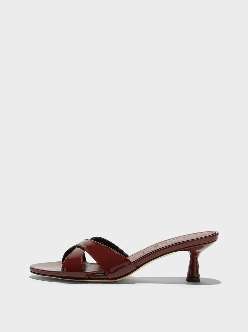 Vero Patent Leather Mules