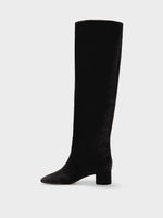 Willa Suede Over-Knee Boots - Image 1