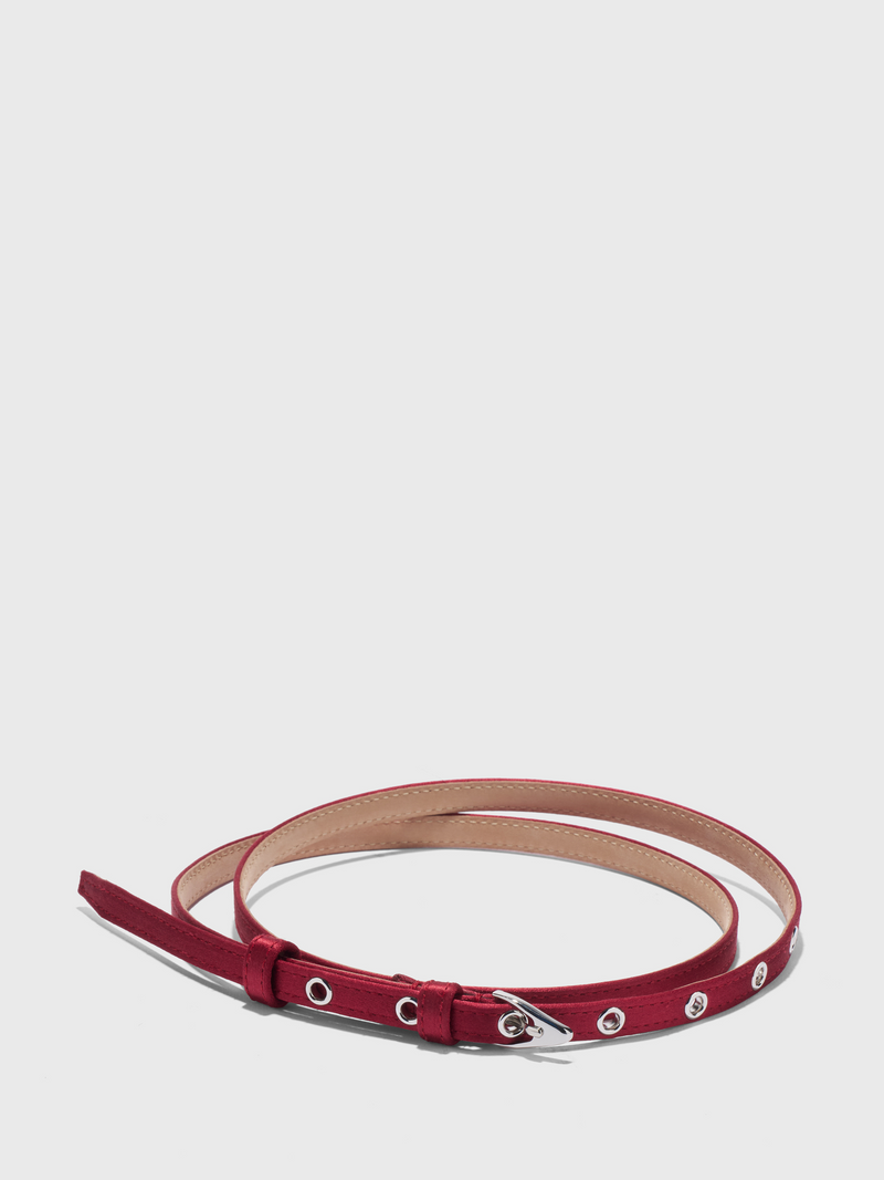 Alvy Satin Belt