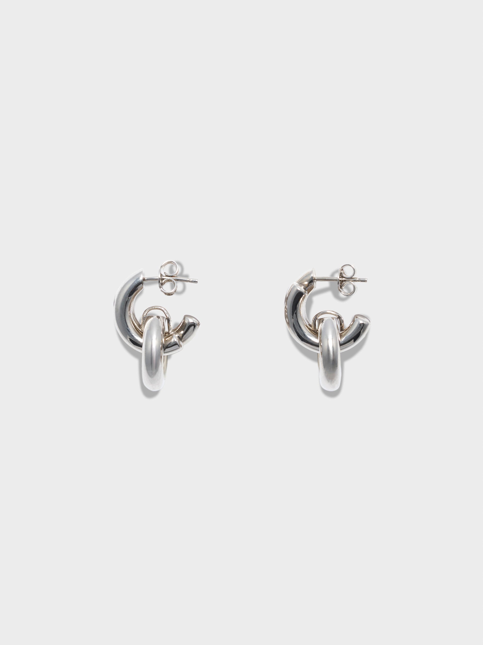 Aeyde | Cyrus Palladium-Plated Hoop Earrings