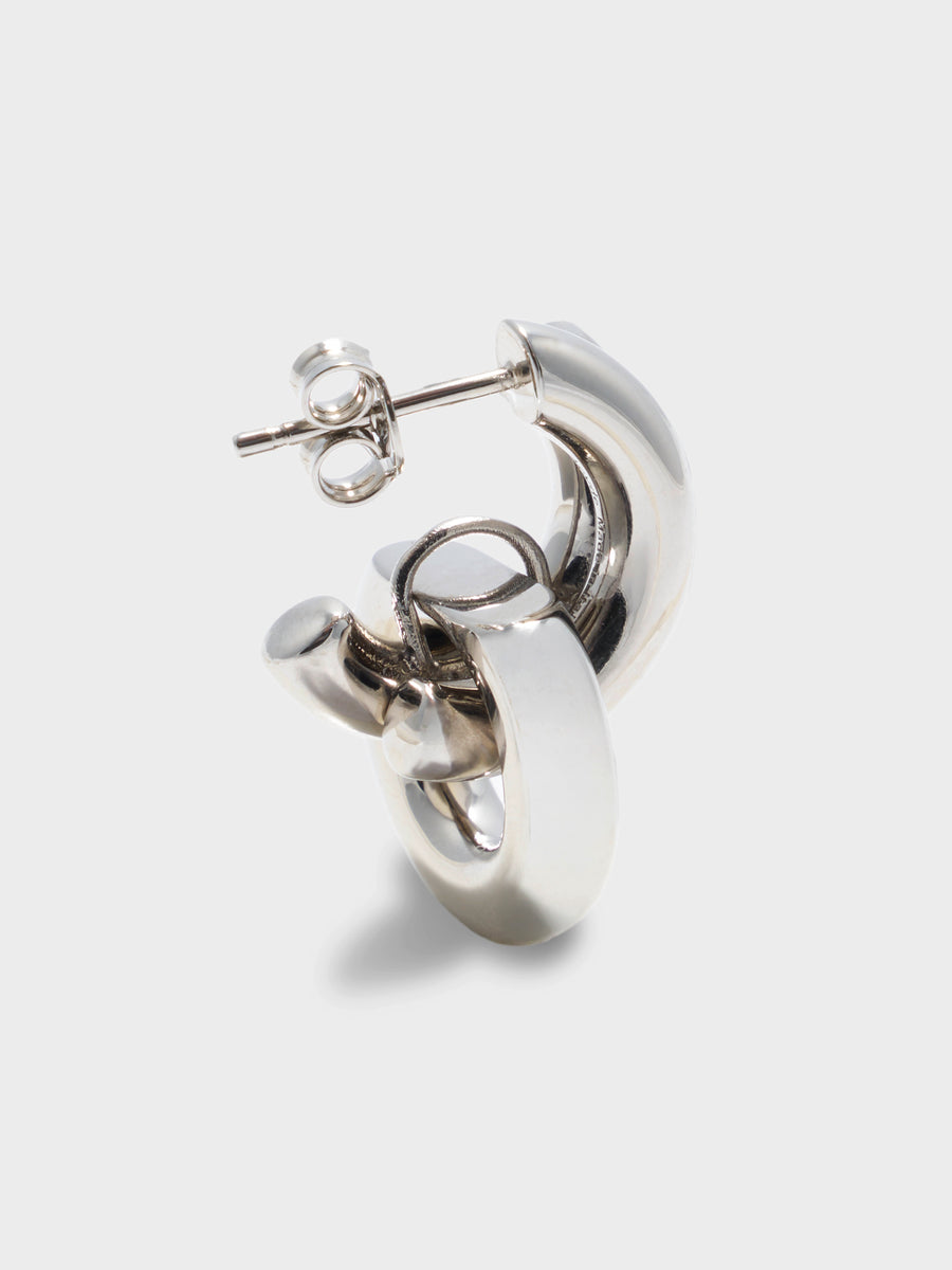Aeyde | Cyrus Palladium-Plated Hoop Earrings