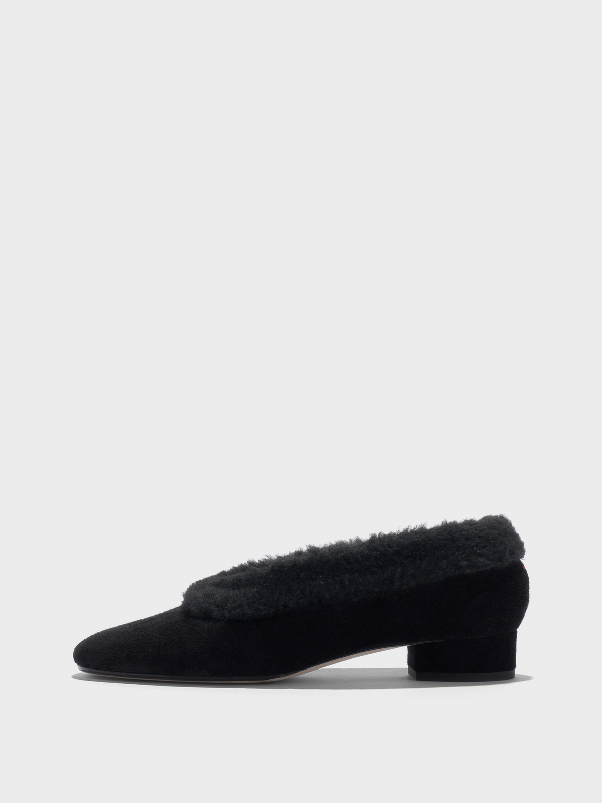 Delia Shearling Flats