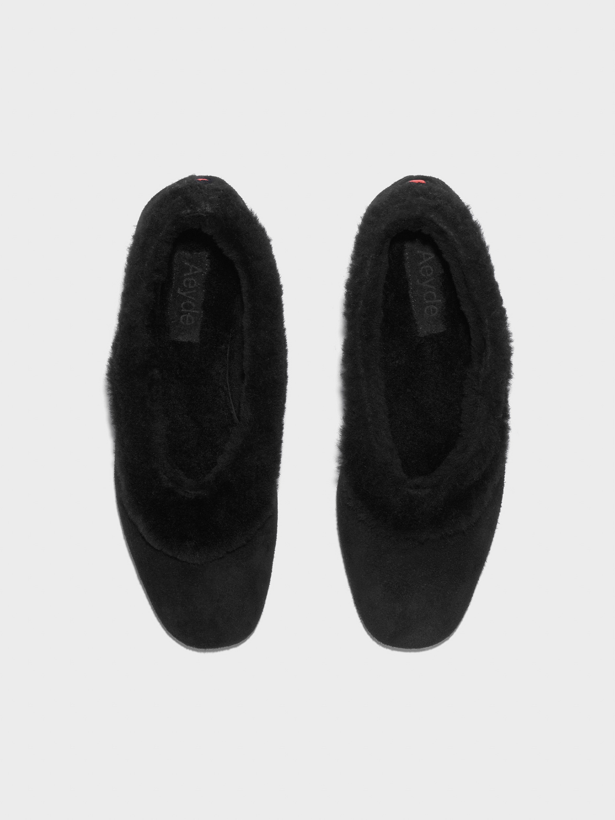 Delia Shearling Flats