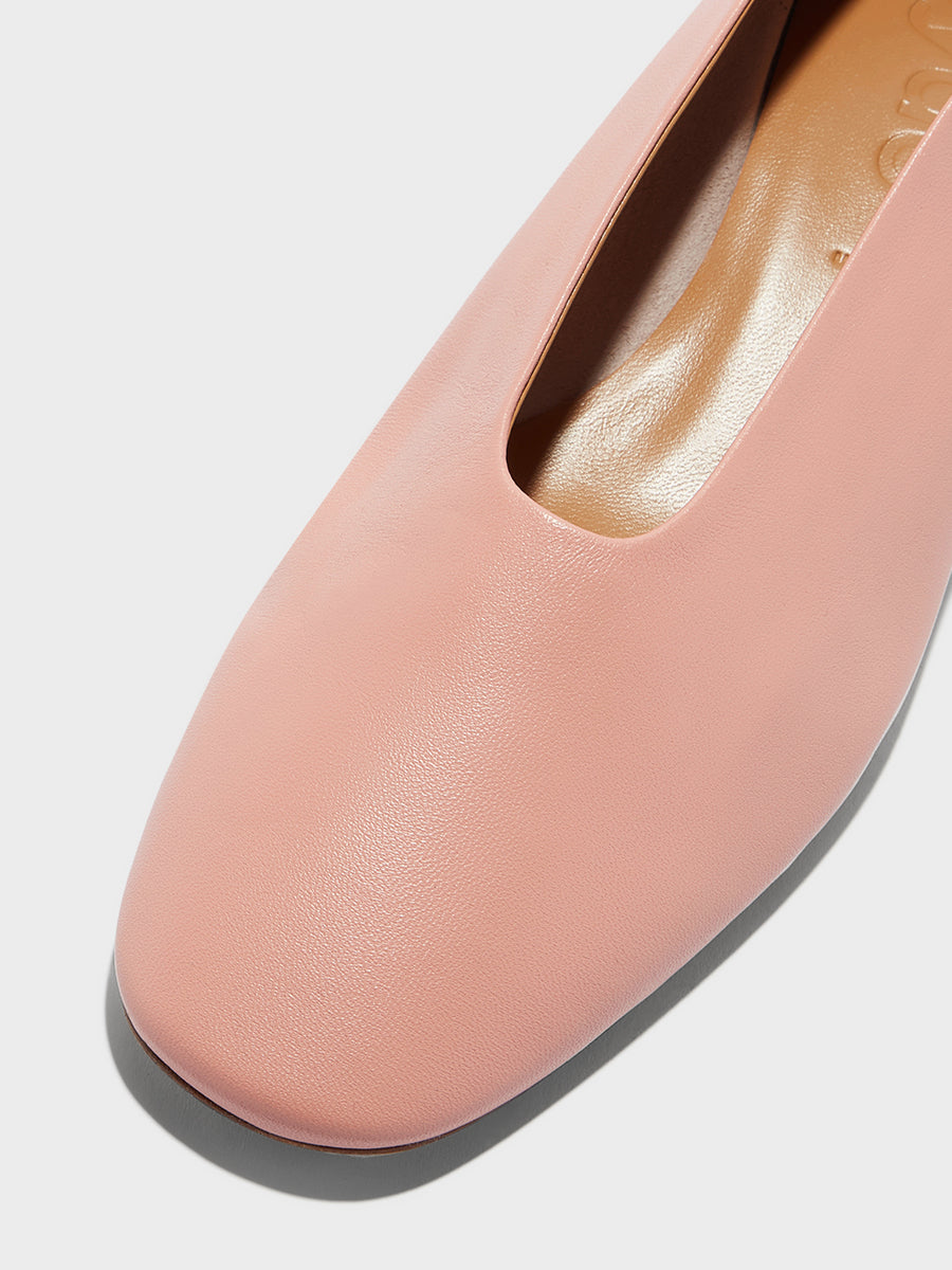 Delia Low-Heeled Ballet Pumps