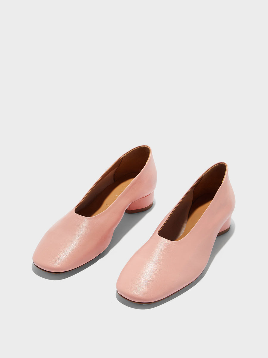 Delia Low-Heeled Ballet Pumps