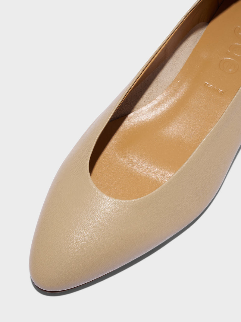 Ellie Almond-Toe Flats