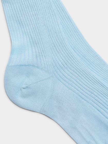 Aeyde | Jana Silk Socks for Women | Glass Silk | Luxury Materials | Handmade in Italy | Material Details