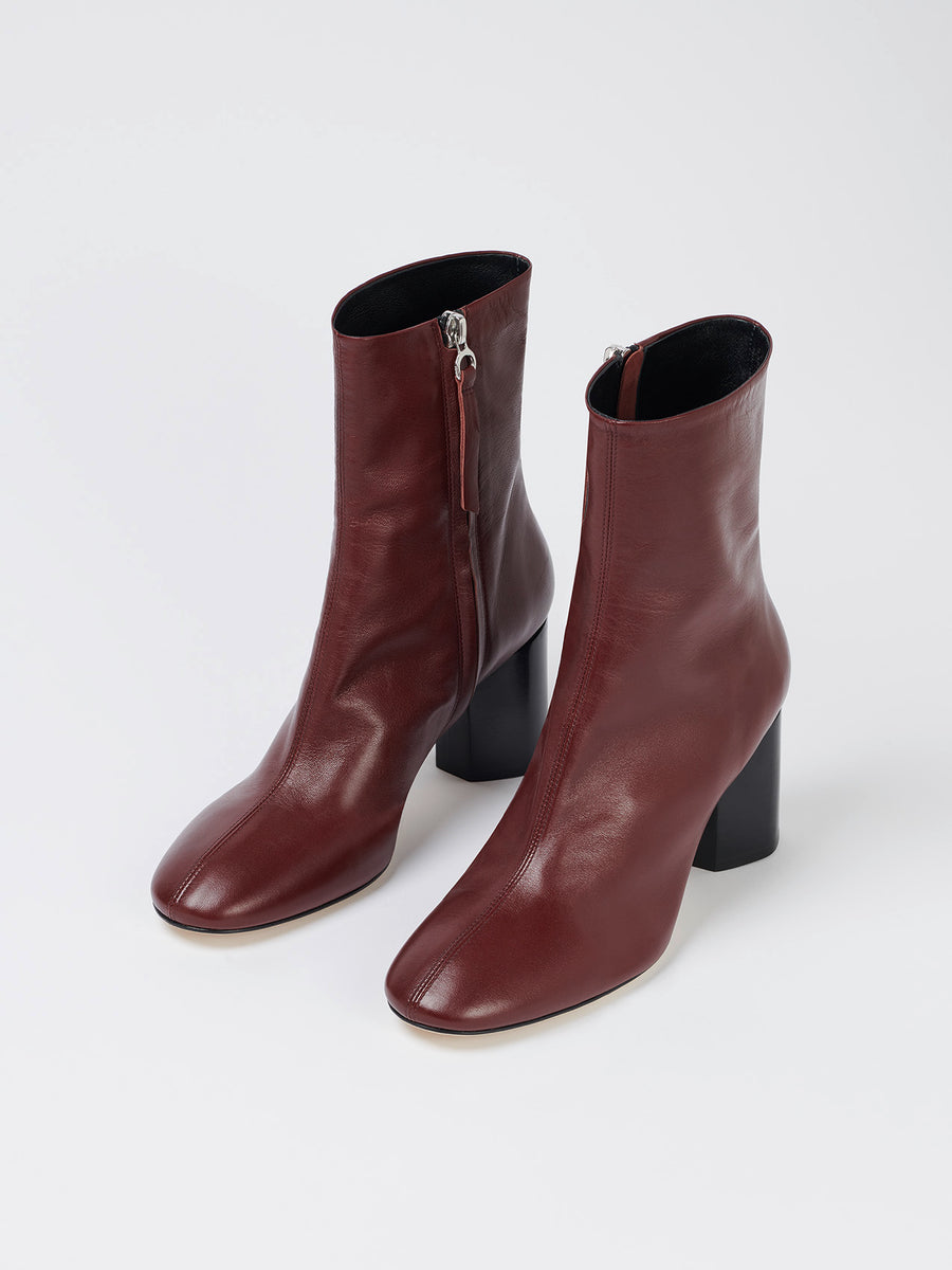 Alena Leather Ankle Boots