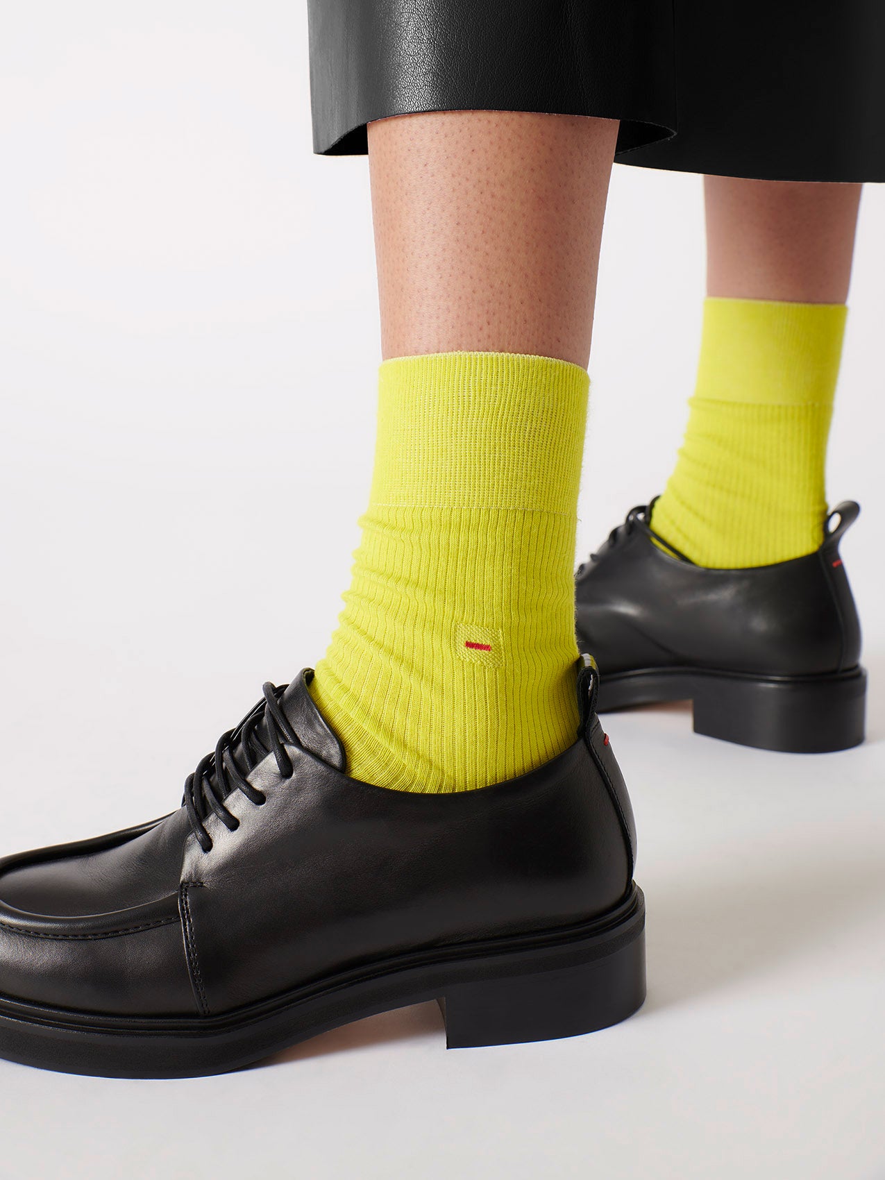 Aeyde | Jamie Cotton Socks Socks for Women | Apple | Luxury Materials | Handmade in Italy | How to Style