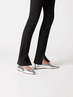 Betty Leather Square-Toe Ballet Flats - Image 6